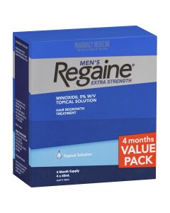 REGAINE MENS EXTRA STRENGTH 4 FOR 3 240ML