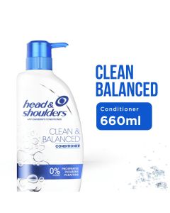 Head & Shoulders Conditioner Clean & Balanced 660Ml