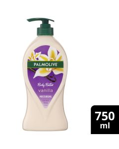 Palmolive Body Butter Vanilla 750mL Moisturising Body Wash