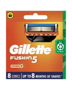 Gillette Fusion Power Razor Blades 8 Pack