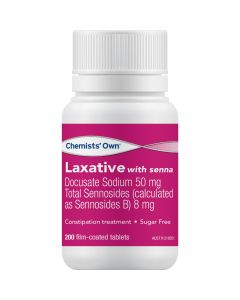 Chemists' Own Laxative with Senna 200 Tablets