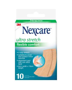 Nexcare Ultra Stretch Flex Comfort Lengths 6cmx10cm 10