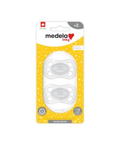 Medela Soother Transparent 0-2Mths