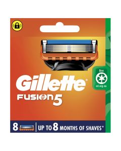 Gillette Fusion5 Razor Blades 8 Cartridges Refills