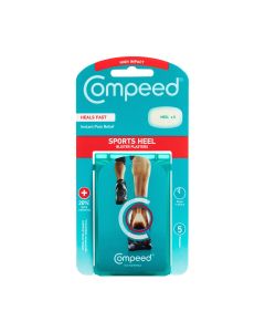 Compeed Sports Heel Blister Plasters 5 Pack