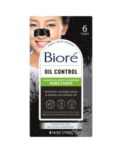 Biore Charcoal Deep Cleansing Pore Strips 6 Pack