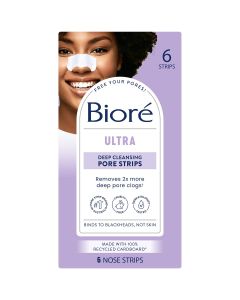 Biore Ultra Deep Cleansing Pore Strips 6 Pk