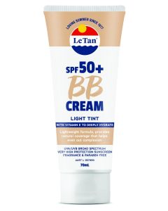 Le Tan SPF 50+ BB Face Tinted Cream Light 70ml