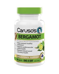 Caruso's Natural Health Bergamot 50 Tablets