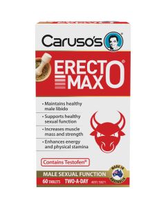 Caruso's Natural Health Erecto MAX 60 Tablets