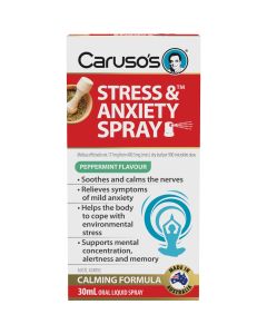 Caruso's Natural Health Stress And Anxiety Spray 30mL