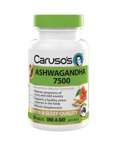 Caruso's Natural Health Ashwagandha 50 Tablets