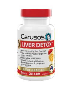 Caruso's Natural Health Liver Detox 30 Tablets