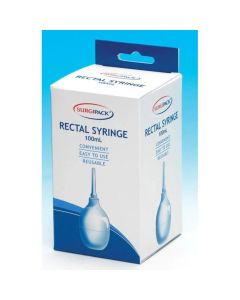 SurgiPack Rectal Rubber Syringe 100ml