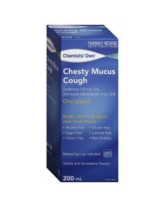 Chemists' Own Chesty Mucus Cough Liquid 200ml