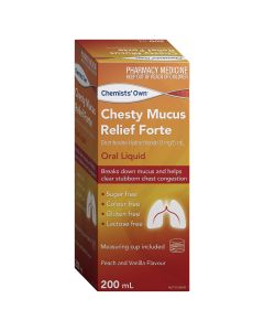 Chemists' Own Chesty Mucus Relief Forte 200ml