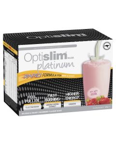 Optislim VLCD Platinum Shake Strawberry 21 x 25g