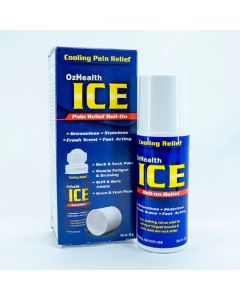 OzHealth Ice Pain Relief Roll On 82g