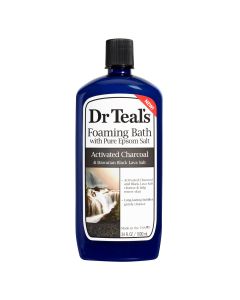 Dr Teal's Activated Charcoal & Lava Foaming Bath 1l