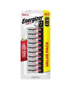 Energizer Max AA Batteries 10 Pack