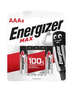 Energizer Max E92 AAA 8 Pack