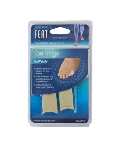 Neat Feat Gel Toe Rings 1 Pair