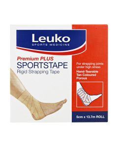 Leuko Sportstape 5cm X 13.7m Flesh