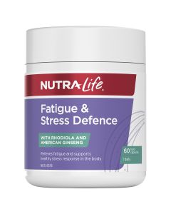 Nutra-Life Fatigue & Stress Defence 60 Capsules