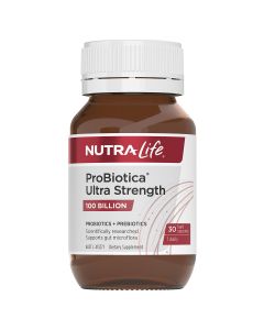 Nutra-Life ProBiotica Ultra Strength 100 Billion 30 Capsules