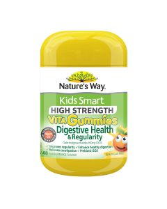 Natures Way Kids Smart High Strength Vita Gummies Digestive Health & Regularity