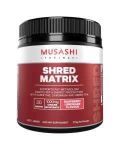 Musashi Shred Matrix Raspbrry Lemon 270g