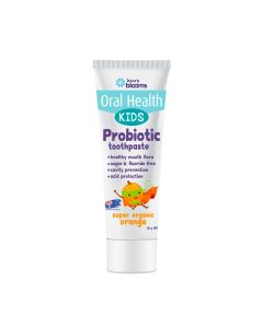 Henry Blooms Kids Probiotic Toothpaste - Organic Orange