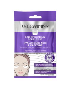 Dr LeWinn's Line Smoothing Complex Hyaluronic Acid & Caffeine Eye Masks 3 Pack