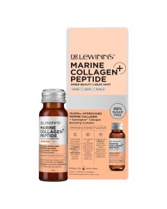 Dr LeWinn's Marine Collagen Peptide+ Inner Beauty Liquid Shot Orange & Mango - 10 x 50mL