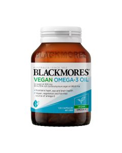 Blackmores Vegan Omega-3 Oil 120 Capsules