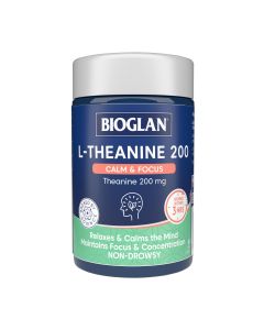 Bioglan L-Theanine 200 Calm & Focus 60s