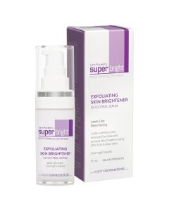 John Plunkett's SuperBright Exfoliating Skin Brightener Glyco Peel Serum 15mL