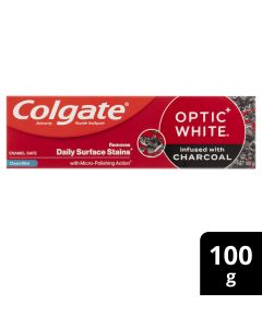 Colgate Optic White Charcoal Toothpaste 100g