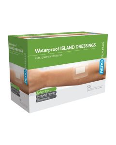 Aerofilm Plus Waterproof Island Dressing 6X7Cm Single Dressing