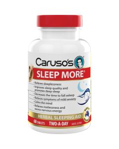 Caruso's Natural Health Sleep More 60 Tablets