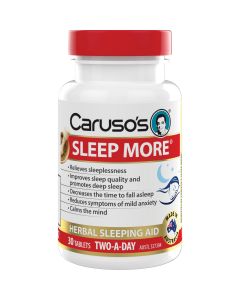 Caruso's Natural Health Sleep More 30 Tablets