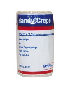 Handy Crepe Heavy Tan 7.5cm x 2.3m