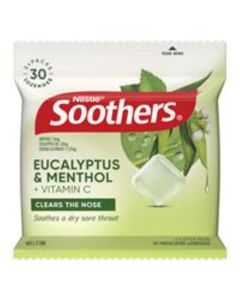 Soothers Eucalyptus Menthol Lozenges Multipack 3X10