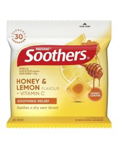 Soothers Honey & Lemon Lozenges Multipack 3X10