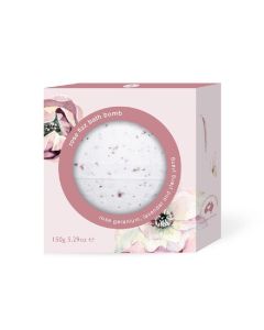 Natio Rose Fizz Bath Bomb 150g