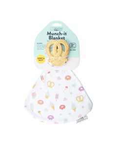 Malarkey Kids Munch-It Teething Blanket 3-12m Sweet & Salty