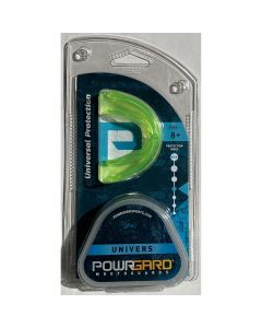 PowrGard Univers Protection for Most Mouth and Sports 8 Years Old to Adult Green