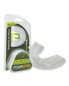 PowrGard 4 Braces Mouldable 12 Years Old to Adult Clear