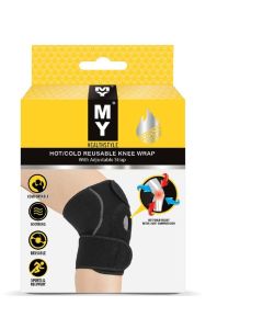 My Hot/Cold Reusable Knee Wrap W/ Adjustable Straps