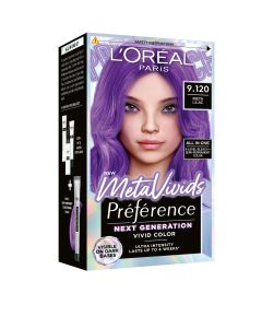 L'Oreal Paris Preference Permanent Hair Colour Meta Vivids Lilac 9.120